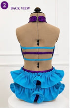 Load image into Gallery viewer, Custom Two-Piece Dance Costume – Sparkle Performance Set