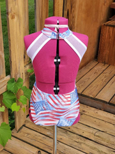 Load image into Gallery viewer, America the beautiful Leotard Youth Large
